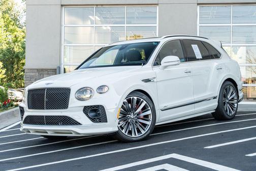White 2021 Bentley Bentayga Speed