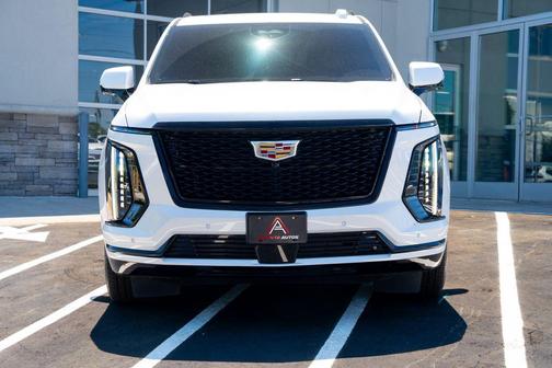 Crystal White Tricoat 2025 Cadillac Escalade Sport Platinum