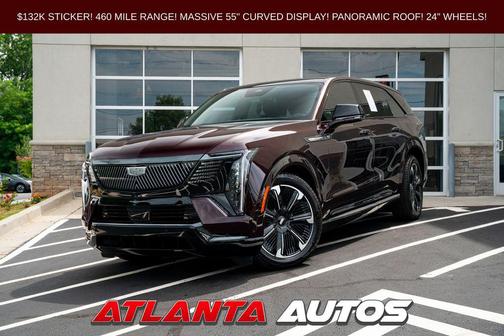 Black Cherry Tintcoat 2025 Cadillac Escalade IQ Sport 1