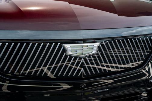 Black Cherry Tintcoat 2025 Cadillac Escalade IQ Sport 1