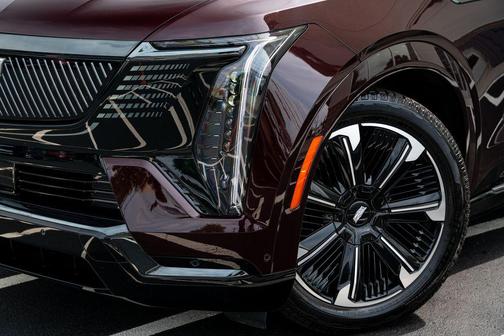 Black Cherry Tintcoat 2025 Cadillac Escalade IQ Sport 1