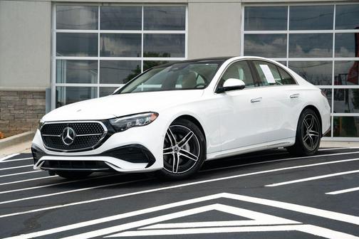 White 2025 Mercedes-Benz E-Class E 350