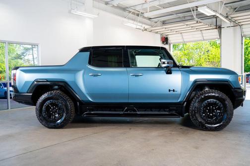 Neptune Blue Matte 2024 GMC HUMMER EV Pickup 3X