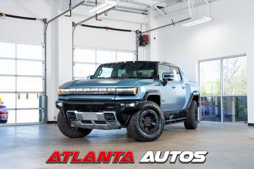 Neptune Blue Matte 2024 GMC HUMMER EV Pickup 3X