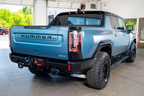 Neptune Blue Matte 2024 GMC HUMMER EV Pickup 3X