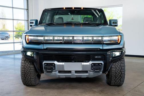 Neptune Blue Matte 2024 GMC HUMMER EV Pickup 3X