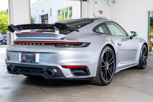 Silver 2021 Porsche 911 Turbo S