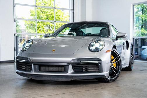 Silver 2021 Porsche 911 Turbo S