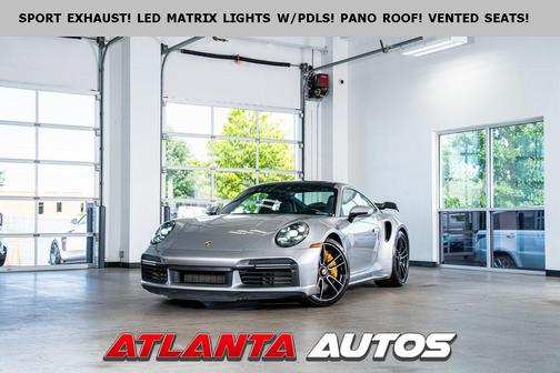 Silver 2021 Porsche 911 Turbo S