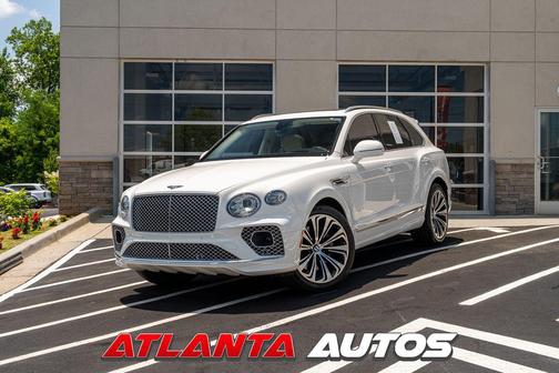 White 2021 Bentley Bentayga Hybrid AWD
