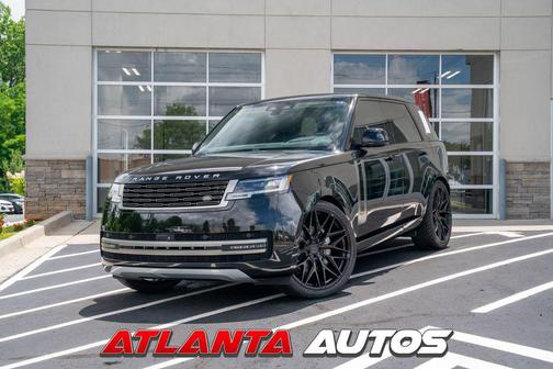Black 2022 Land Rover Range Rover P400 SE