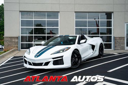 Arctic White 2024 Chevrolet Corvette E-Ray RWD Convertible 1LZ