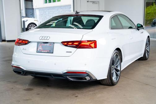 Glacier White 2024 Audi A5 Premium 45 TFSI S line quattro S tronic