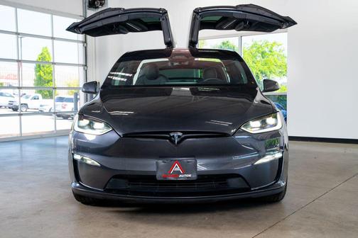 Solid Black 2024 Tesla Model X Long Range