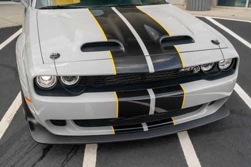Pitch Black Clearcoat 2021 Dodge Challenger SRT Hellcat