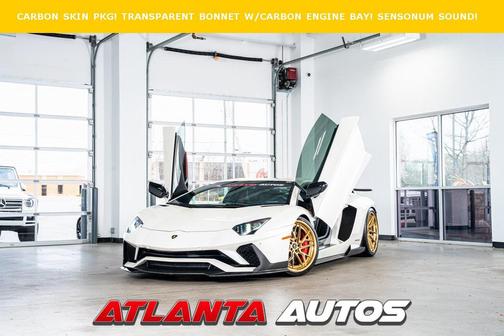 2017 Lamborghini Aventador LP750-4 Superveloce