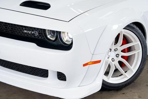 White Knuckle Clearcoat 2019 Dodge Challenger SRT Hellcat