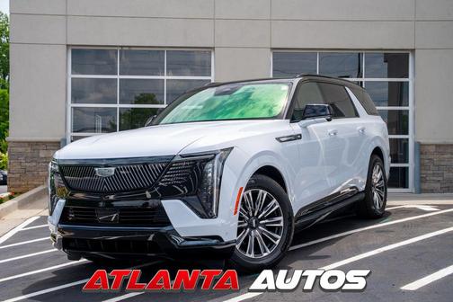 Vibrant White Tricoat 2026 Cadillac Escalade IQL Sport