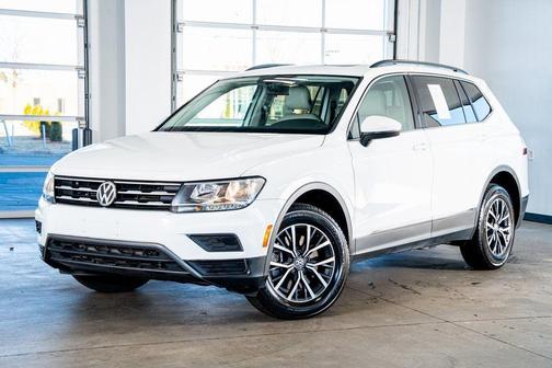 Pure White 2020 Volkswagen Tiguan 2.0T SE 4MOTION