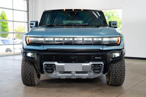 Neptune Blue Matte 2024 GMC HUMMER EV SUV 3X