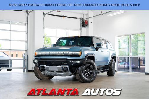 Neptune Blue Matte 2024 GMC HUMMER EV SUV 3X