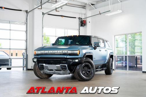 Neptune Blue Matte 2024 GMC HUMMER EV SUV 3X
