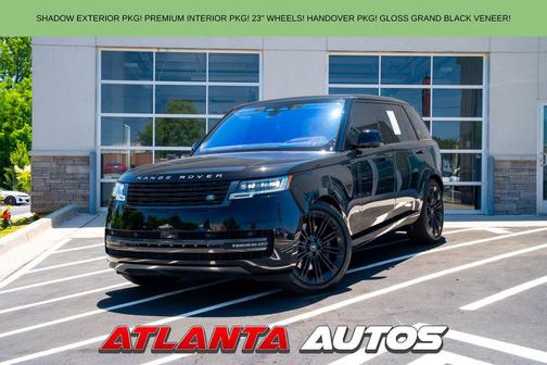 Black 2023 Land Rover Range Rover Autobiography