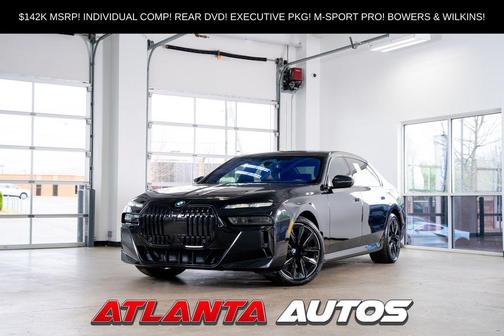 Black Sapphire Metallic 2023 BMW 760 i xDrive