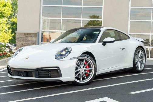 White 2020 Porsche 911 Carrera 4S