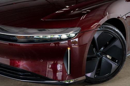 Zenith Red Metallic 2024 Lucid Air Pure