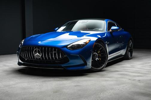 Blue 2024 Mercedes-Benz AMG GT 63 Base