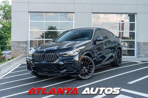 Black Sapphire Metallic 2022 BMW X6 xDrive40i