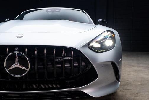Gray 2025 Mercedes-Benz AMG GT 55 Base