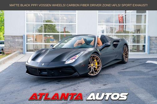 Black 2018 Ferrari 488 Spider Base