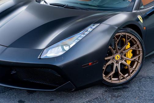 Black 2018 Ferrari 488 Spider Base