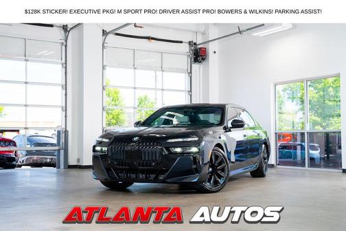 Carbon Black Metallic 2023 BMW 760 i xDrive