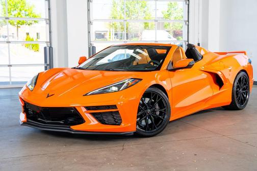 Amplify Orange Tintcoat 2023 Chevrolet Corvette Stingray w/2LT