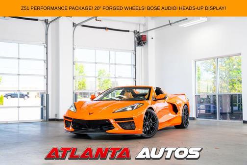 Amplify Orange Tintcoat 2023 Chevrolet Corvette Stingray w/2LT