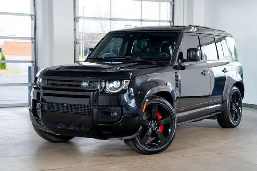 Santorini Black Metallic 2023 Land Rover Defender 110 X