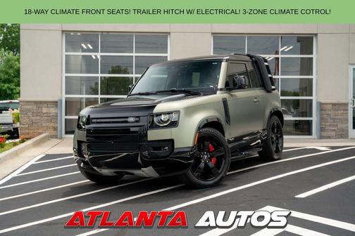 Pangea Green Metallic 2022 Land Rover Defender 90 X