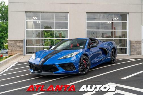 Elkhart Lake Blue Metallic 2020 Chevrolet Corvette Stingray w/3LT