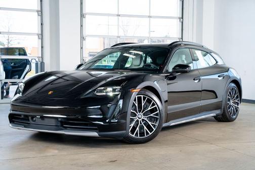 Black 2024 Porsche Taycan 4S