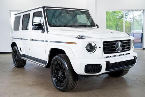White 2025 Mercedes-Benz G-Class G 580