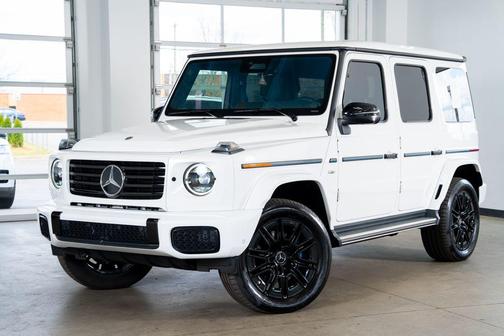 White 2025 Mercedes-Benz G-Class G 580