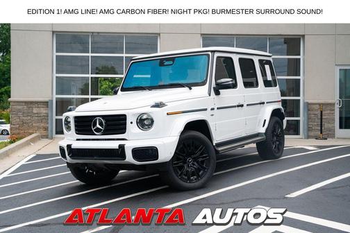 White 2025 Mercedes-Benz G-Class G 580