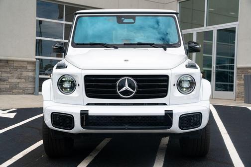 White 2025 Mercedes-Benz G-Class G 580