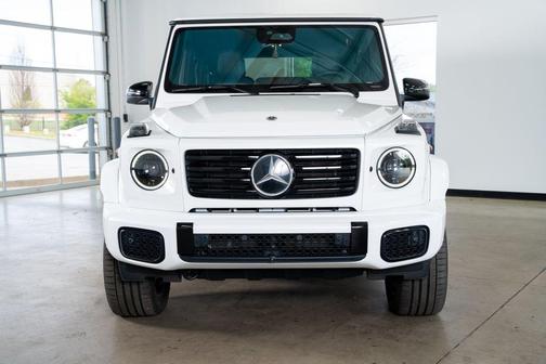 White 2025 Mercedes-Benz G-Class G 580