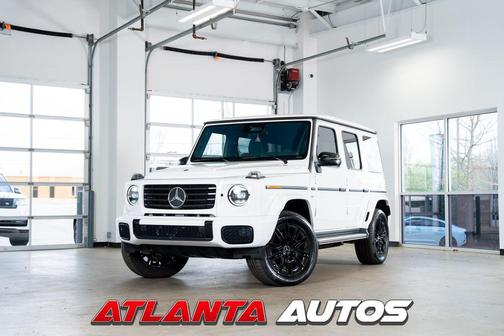 White 2025 Mercedes-Benz G-Class G 580