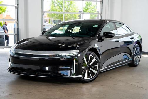 Infinite Black Metallic 2023 Lucid Air Pure