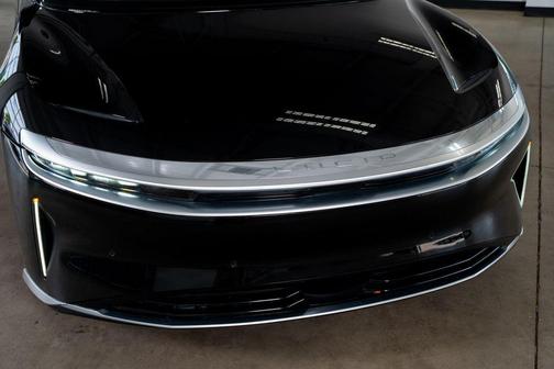 Infinite Black Metallic 2023 Lucid Air Pure